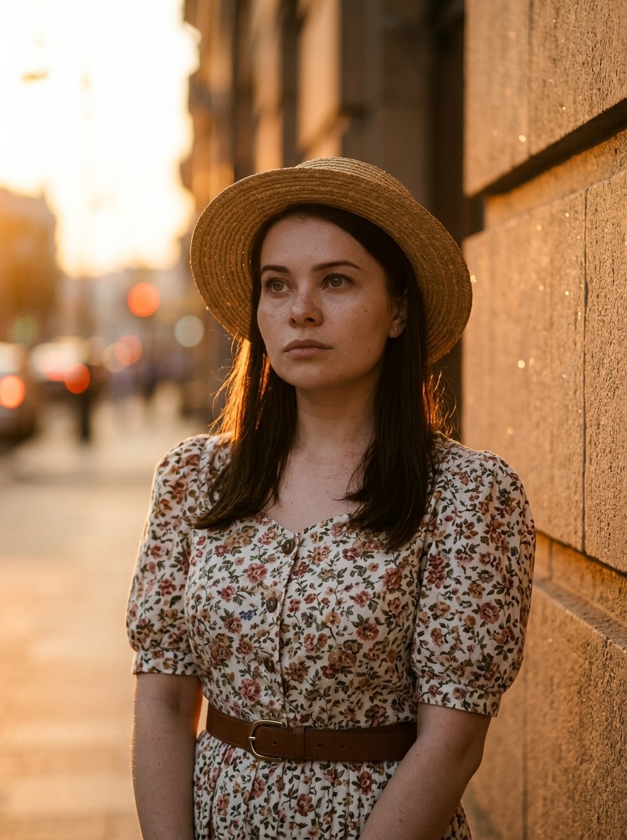 Кинематографичный портрет в стиле Kodak Portra 400