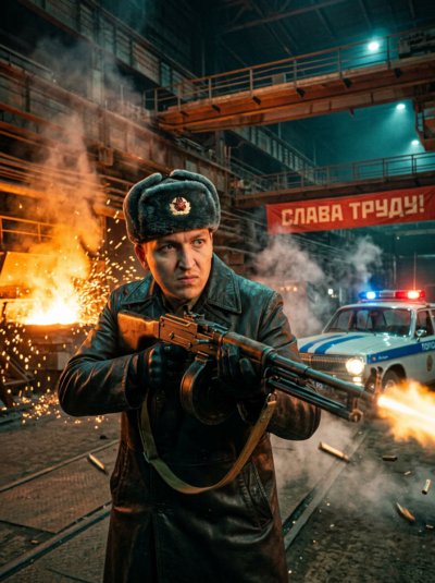 Ночная закалка: советский сталилитейный цех