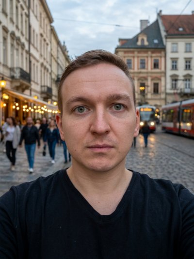 Замена фона для детского портрета с сохранением лица