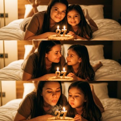 Кинематографичный коллаж: день рождения с собой в детстве
